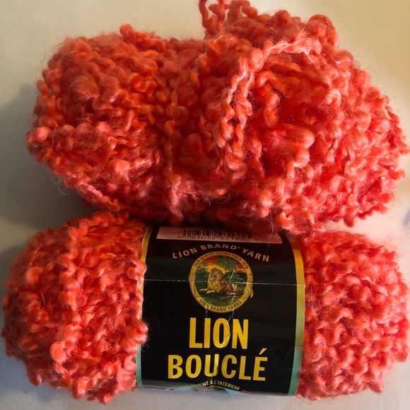 Beautiful Bright Colors Lion Boucher   20% Mohair Yarn (57Yards) 3 Lots - Picture 4 of 4